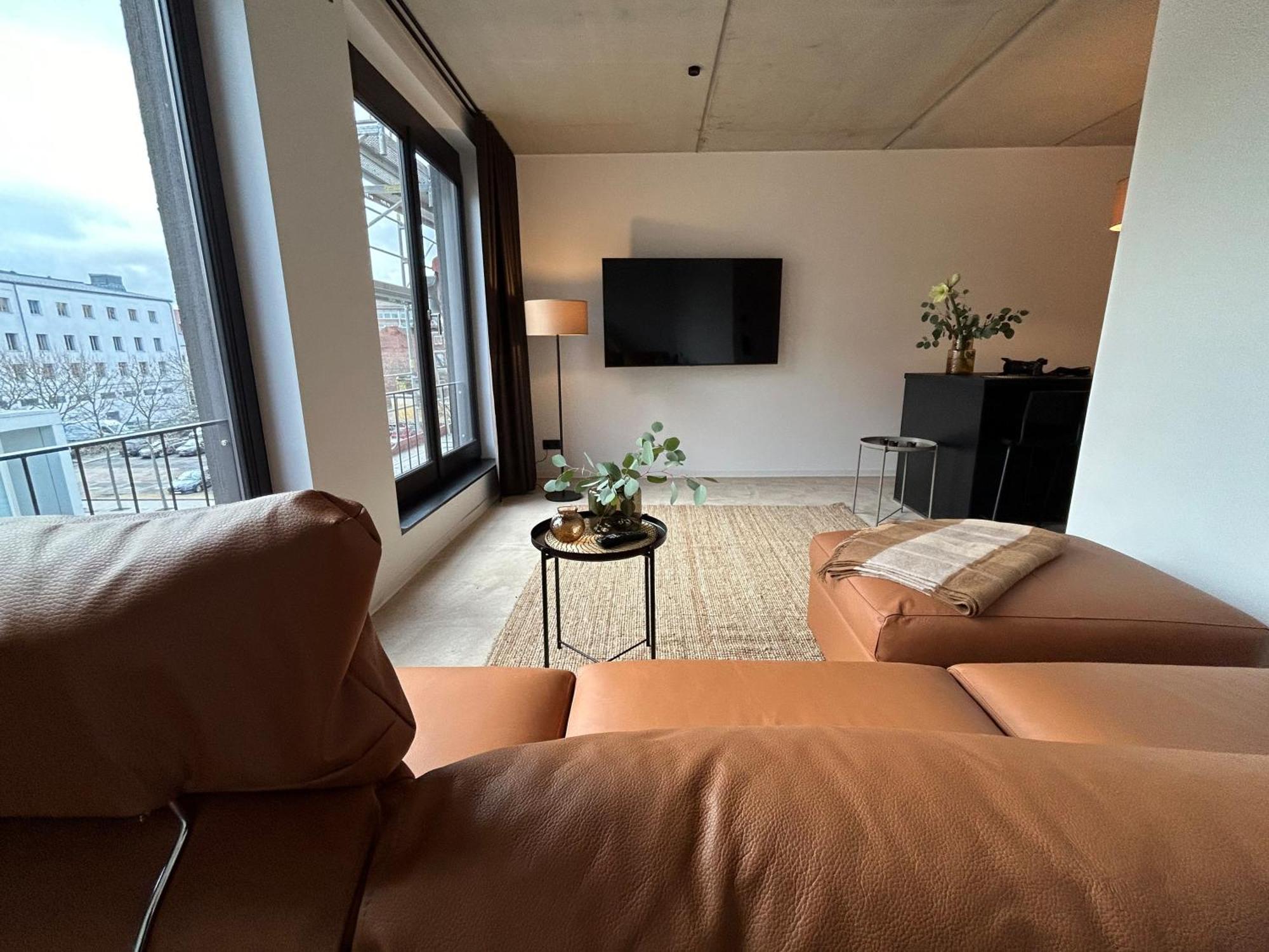 Eiwelhome - Stilvoll, Urban-Ruhig Schlafen, Bahnhofsnah, Balkon Érfurt Exterior foto